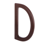 6 accessori per borsa con manico in legno a forma di D., D-shaped Wooden Handle