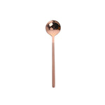 Mini accessori cucchiaino da caffè cucina cucchiaio da dessert sala da pranzo forma rotonda caffè in acciaio inossidabile casa, 13cm, 15cm, 17cm