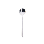 Mini accessori cucchiaino da caffè cucina cucchiaio da dessert sala da pranzo forma rotonda caffè in acciaio inossidabile casa, 13cm, 15cm, 17cm