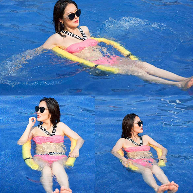 Sedia galleggiante per piscina Sedili per piscine Sedia per letto galleggiante Sedie per noodle, Swimming Floating Bed Chair (L Yellow), Swimming Floating Bed Chair (L Green), Swimming Floating Bed Chair (L Red), Swimming Floating Bed Chair (L Blue)   ...