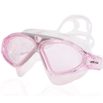 JIEJIA J8170 Occhiali da nuoto per adulti con montatura grande, impermeabili e antiappannamento, J8170(Black Transparent), J8170(Blue Transparent), J8170(Pink Transparent), J8170(Pearl Blue)