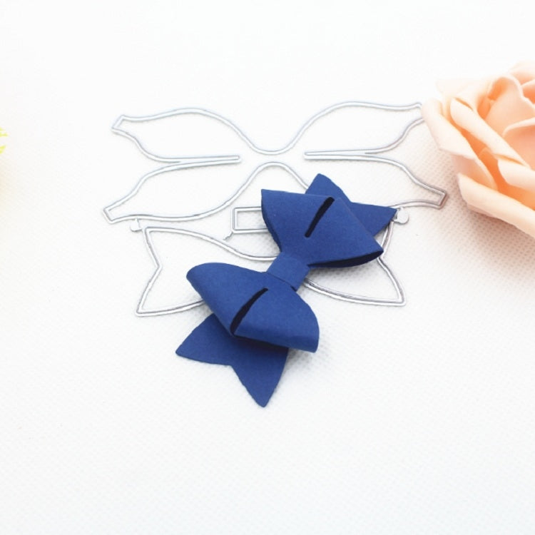 3D Bow Scrapbook Busta Stampo in carta Stampo per coltelli da taglio per goffratura in metallo, 3D Bow Scrapbook Shape