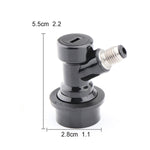 Distributore di connettori per fusti di birra domestici Keg Disconnect Ball Lock