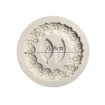 2 pezzi ghirlanda di rose foglia di rosa stampo in silicone per fondente strumento di decorazione per bordi di torta stampo per colla da forno