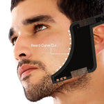 Strumento per modellare barba con pettine integrato in ABS
