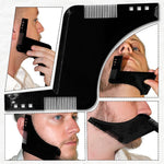 Strumento per modellare barba con pettine integrato in ABS