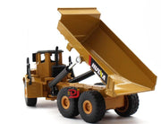 Modello di autocarro con cassone ribaltabile articolato in lega, ornamenti per auto giocattolo in lega per bambini, Articulated Dump Truck