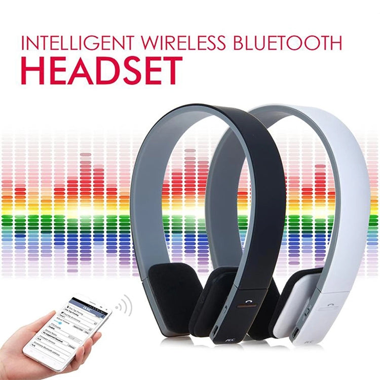 AEC BQ618 Auricolare vivavoce stereo Bluetooth wireless intelligente con microfono, supporto 3,5 mm per telefono/tablet/PSP