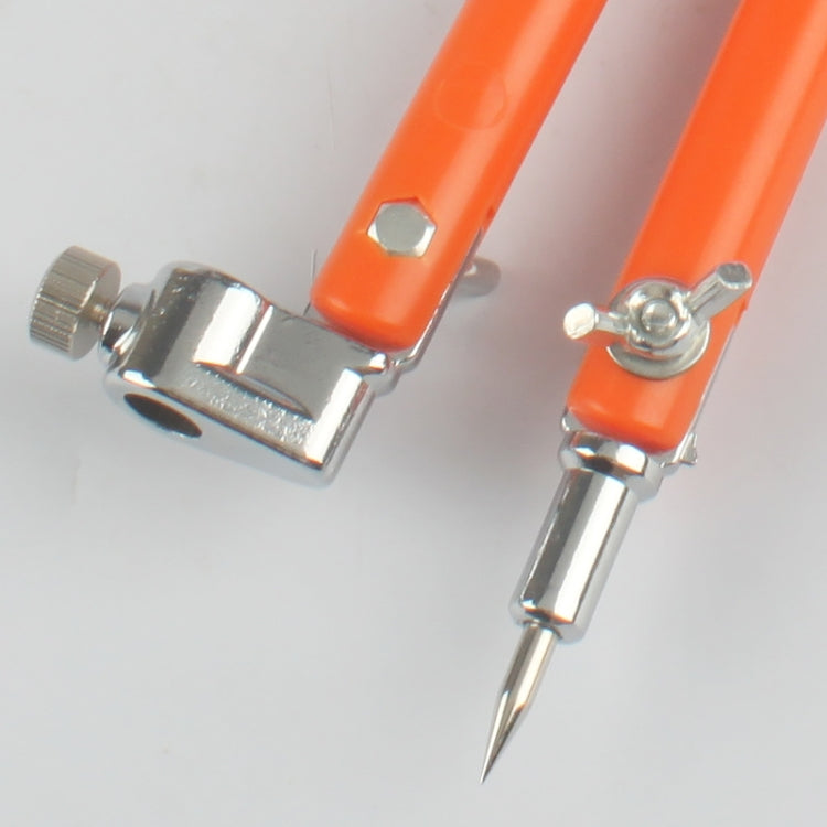 Bussola per la lavorazione del legno con cerchio da disegno in acciaio inossidabile multifunzionale in metallo, S, L