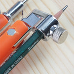 Bussola per la lavorazione del legno con cerchio da disegno in acciaio inossidabile multifunzionale in metallo, S, L