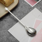 Cucchiaio per miscelazione caffè in acciaio inossidabile Cucchiaio creativo a forma di strumento musicale, Guitar Silver, Octagonal Silver, Lute Silver, Yueqin Silver, Guitar Titanium Gold, Octagonal Titanium Gold, Lute Titanium Gold, Yueqin Titanium G...