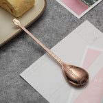 Cucchiaio per miscelazione caffè in acciaio inossidabile Cucchiaio creativo a forma di strumento musicale, Guitar Silver, Octagonal Silver, Lute Silver, Yueqin Silver, Guitar Titanium Gold, Octagonal Titanium Gold, Lute Titanium Gold, Yueqin Titanium G...