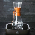 Caffettiera in vetro resistente al calore, comoda pentola fatta a mano, 600ml Coffee Pot, 600ml Coffee Pot with Strainer