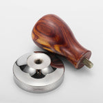 Polvere di caffè integrata con manico in legno massello in acciaio inossidabile, 57.5mm Red Sandalwood Handle, 58mm Red Sandalwood Handle, 57.5mm Oak Handle, 58mm Oak Handle, 57.5mm Rosewood Handle, 58mm Rosewood Handle                                 ...