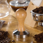 Polvere di caffè integrata con manico in legno massello in acciaio inossidabile, 57.5mm Red Sandalwood Handle, 58mm Red Sandalwood Handle, 57.5mm Oak Handle, 58mm Oak Handle, 57.5mm Rosewood Handle, 58mm Rosewood Handle                                 ...