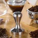 Polvere di caffè integrata con manico in legno massello in acciaio inossidabile, 57.5mm Red Sandalwood Handle, 58mm Red Sandalwood Handle, 57.5mm Oak Handle, 58mm Oak Handle, 57.5mm Rosewood Handle, 58mm Rosewood Handle                                 ...