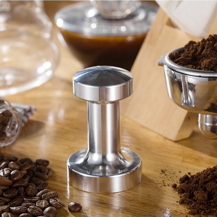 Polvere di caffè integrata con manico in legno massello in acciaio inossidabile, 57.5mm Red Sandalwood Handle, 58mm Red Sandalwood Handle, 57.5mm Oak Handle, 58mm Oak Handle, 57.5mm Rosewood Handle, 58mm Rosewood Handle                                 ...