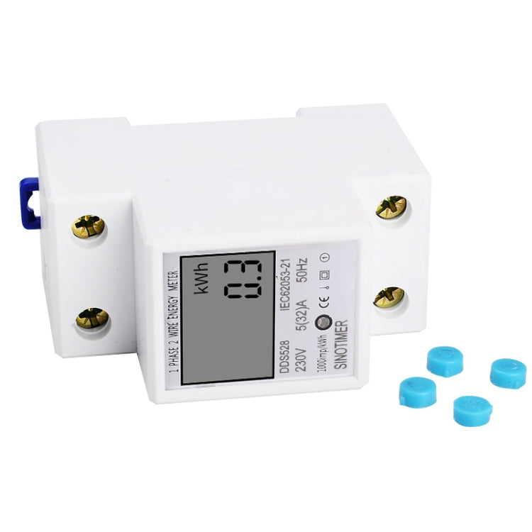 Contatore energia elettronico DDS528 5-32A 230V 50Hz monofase