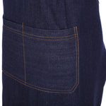 Grembiule in denim regolabile con cavezza