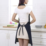 Grembiule in denim regolabile con cavezza