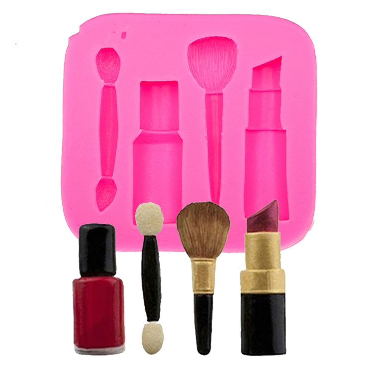 2 pezzi rossetto matita per sopracciglia strumento per il trucco forma stampo in silicone per torta fondente stampo per cioccolato stampo in argilla, Eyebrow Pencil  Shape