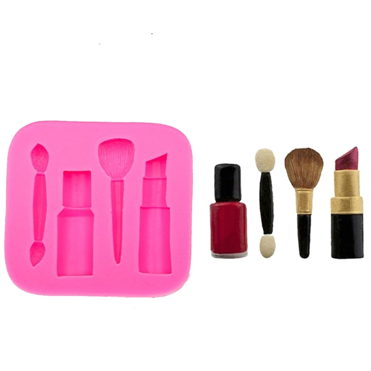 2 pezzi rossetto matita per sopracciglia strumento per il trucco forma stampo in silicone per torta fondente stampo per cioccolato stampo in argilla, Eyebrow Pencil  Shape