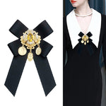 Accessori di abbigliamento spilla per camicia con fiocco e fiocco di diamanti vintage da donna, Tie Belts Version, Pin Buckle Version