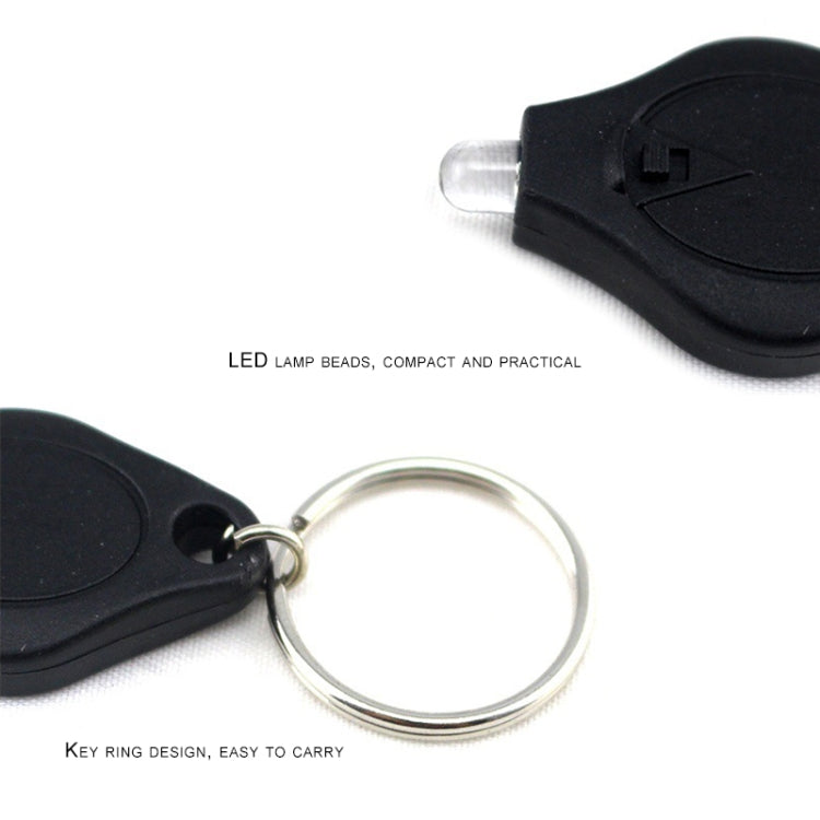 Mini torcia portachiavi LED tascabile ultra luminosa