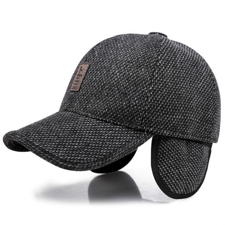 Berretto da baseball casual invernale Cappelli bomber caldi ispessiti da esterno per uomo, Adjustable