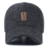 Berretto da baseball casual invernale Cappelli bomber caldi ispessiti da esterno per uomo, Adjustable