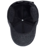 Berretto da baseball casual invernale Cappelli bomber caldi ispessiti da esterno per uomo, Adjustable
