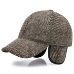 Berretto da baseball casual invernale Cappelli bomber caldi ispessiti da esterno per uomo, Adjustable