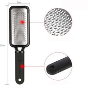 Scrubber per la rimozione del callo per pedicure del piede in acciaio inossidabile