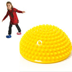 Pietre miliari dell'equilibrio dell'emisfero Palla da massaggio appuntita Durian Integrazione sensoriale Giochi all'aperto per interni Giocattoli per bambini, Yellow, Purple, Rose Red, Red, Blue, Green