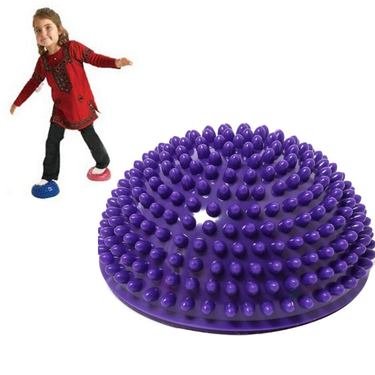 Pietre miliari dell'equilibrio dell'emisfero Palla da massaggio appuntita Durian Integrazione sensoriale Giochi all'aperto per interni Giocattoli per bambini, Yellow, Purple, Rose Red, Red, Blue, Green