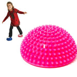 Pietre miliari dell'equilibrio dell'emisfero Palla da massaggio appuntita Durian Integrazione sensoriale Giochi all'aperto per interni Giocattoli per bambini, Yellow, Purple, Rose Red, Red, Blue, Green
