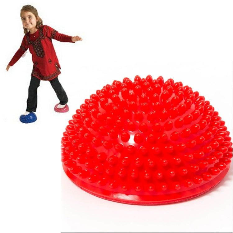 Pietre miliari dell'equilibrio dell'emisfero Palla da massaggio appuntita Durian Integrazione sensoriale Giochi all'aperto per interni Giocattoli per bambini, Yellow, Purple, Rose Red, Red, Blue, Green
