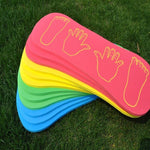 3 PCS Attrezzature per l'allenamento del senso degli sport all'aria aperta Schiuma Mani e piedi Cooperazione Sport da tavolo Gioco Giocattoli per bambini, consegna a colori casuali, 3 PCS Hands and Feet Cooperation Board