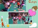 3 PCS Attrezzature per l'allenamento del senso degli sport all'aria aperta Schiuma Mani e piedi Cooperazione Sport da tavolo Gioco Giocattoli per bambini, consegna a colori casuali, 3 PCS Hands and Feet Cooperation Board