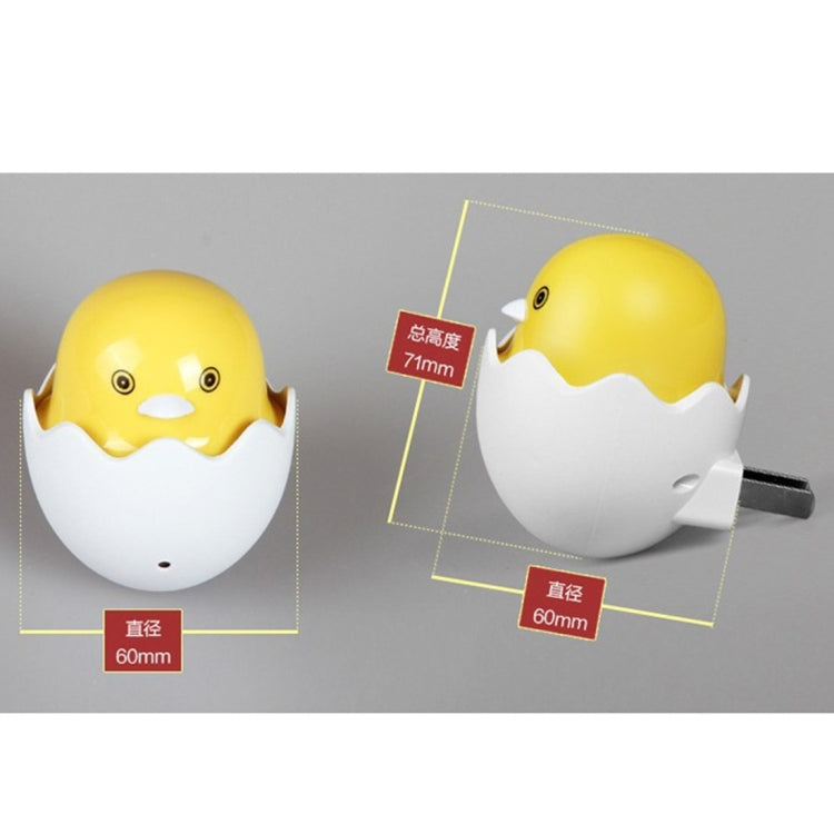 Lampade con presa a muro Yellow Duck Lampada da notte per camera da letto con sensore di controllo della luce notturna a LED, spina americana, CA 220V