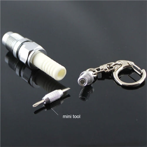Portachiavi LED candela accensione auto 2 pezzi