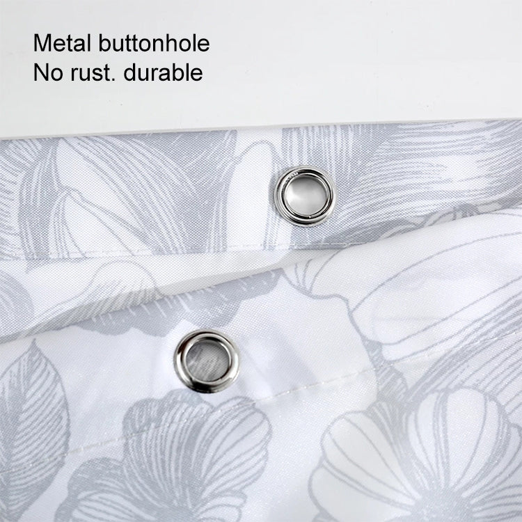 Tende da bagno lavabili per doccia in poliestere impermeabile a farfalla, 80x180cm, 120x180cm, 150x180cm, 180x180cm, 200x180cm, 220x180cm, 240x180cm