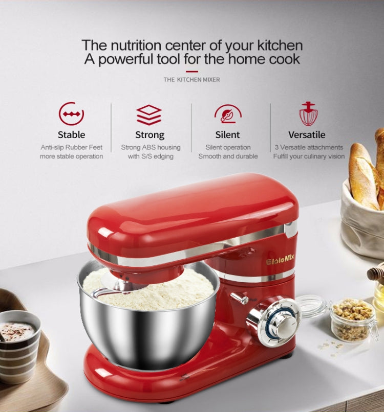 Impastatrice verticale da cucina con paraspruzzi, Food Mixer