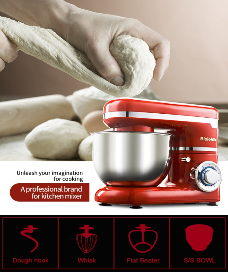Impastatrice verticale da cucina con paraspruzzi, Food Mixer