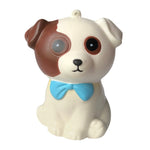 Squishy Lento Aumento Spremere Giocattolo per bambini Giocattoli antistress per bambini Regalo di Natale, Cute little dog(White), Cute little dog(Yellow)