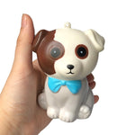Squishy Lento Aumento Spremere Giocattolo per bambini Giocattoli antistress per bambini Regalo di Natale, Cute little dog(White), Cute little dog(Yellow)