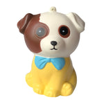 Squishy Lento Aumento Spremere Giocattolo per bambini Giocattoli antistress per bambini Regalo di Natale, Cute little dog(White), Cute little dog(Yellow)