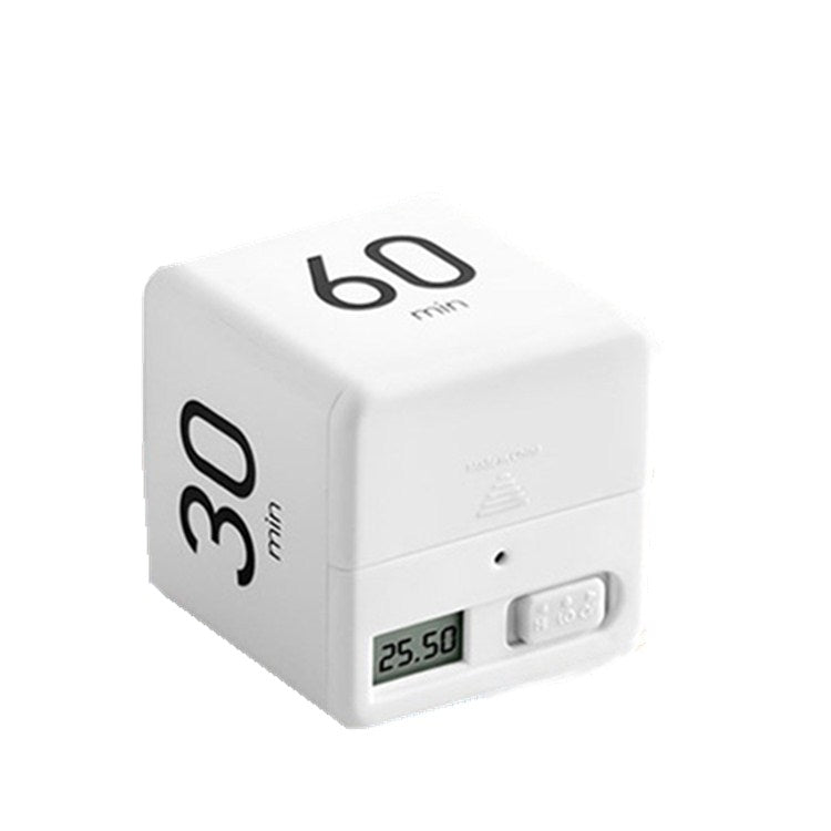 Timer da cucina con gestione del tempo del cubo di Rubik a LED, 1-3-5-10, 15-20-30-60