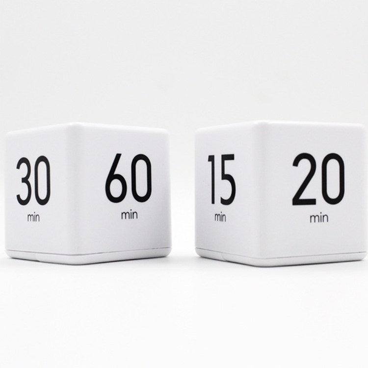 Timer da cucina con gestione del tempo del cubo di Rubik a LED, 1-3-5-10, 15-20-30-60