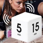 Timer da cucina con gestione del tempo del cubo di Rubik a LED, 1-3-5-10, 15-20-30-60